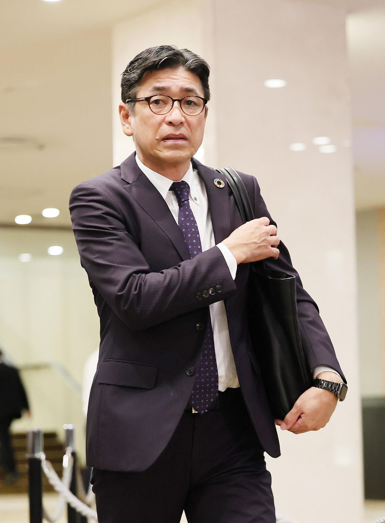 西武の奥村球団社長（2024年7月）
