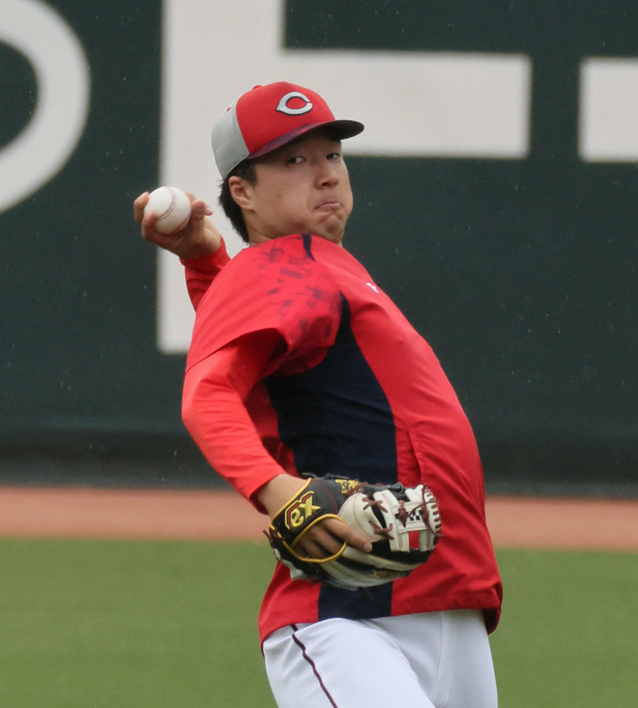 広島佐藤柳之介（2025年5月9日撮影）