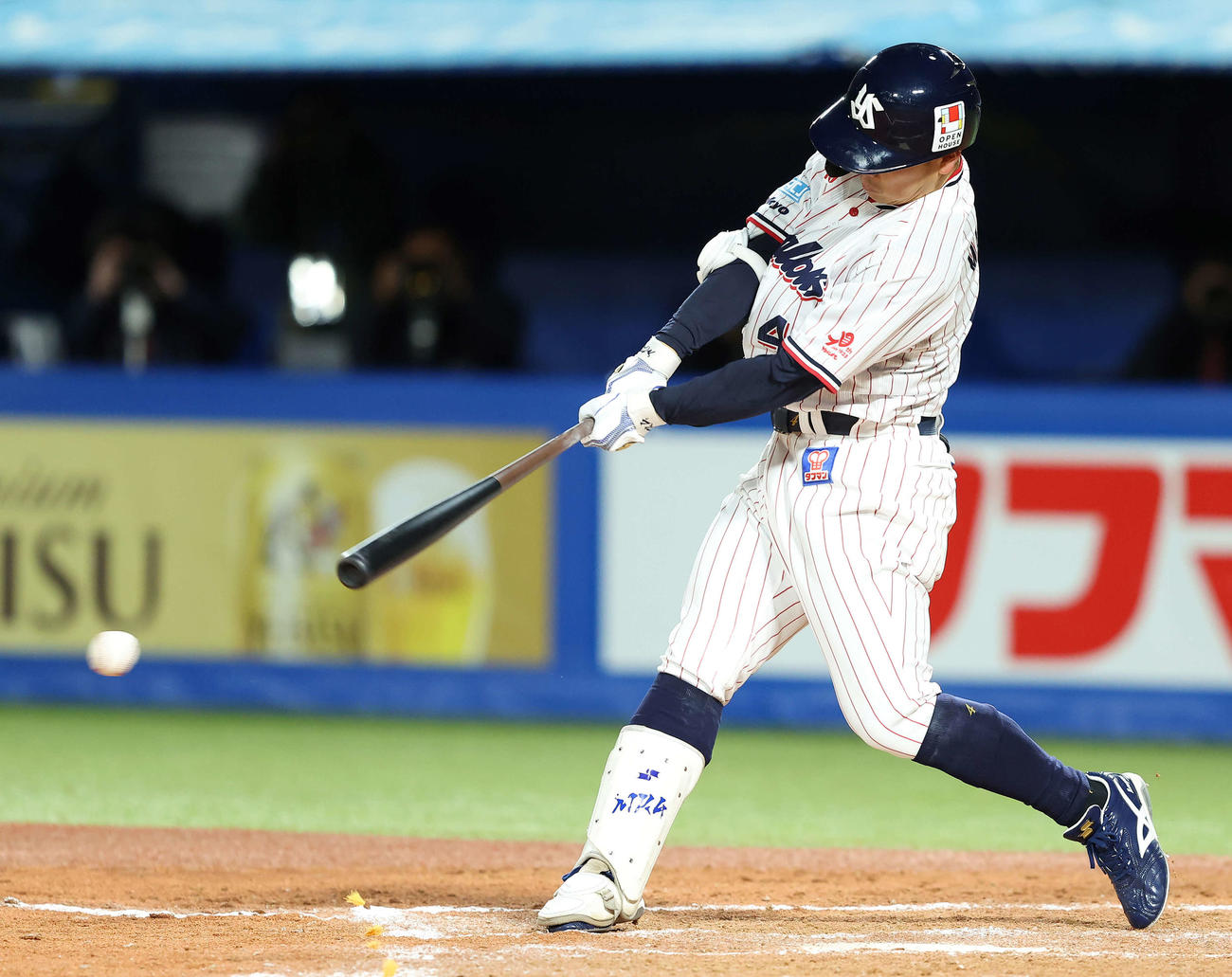 ヤクルト丸山和郁（2025年4月撮影）
