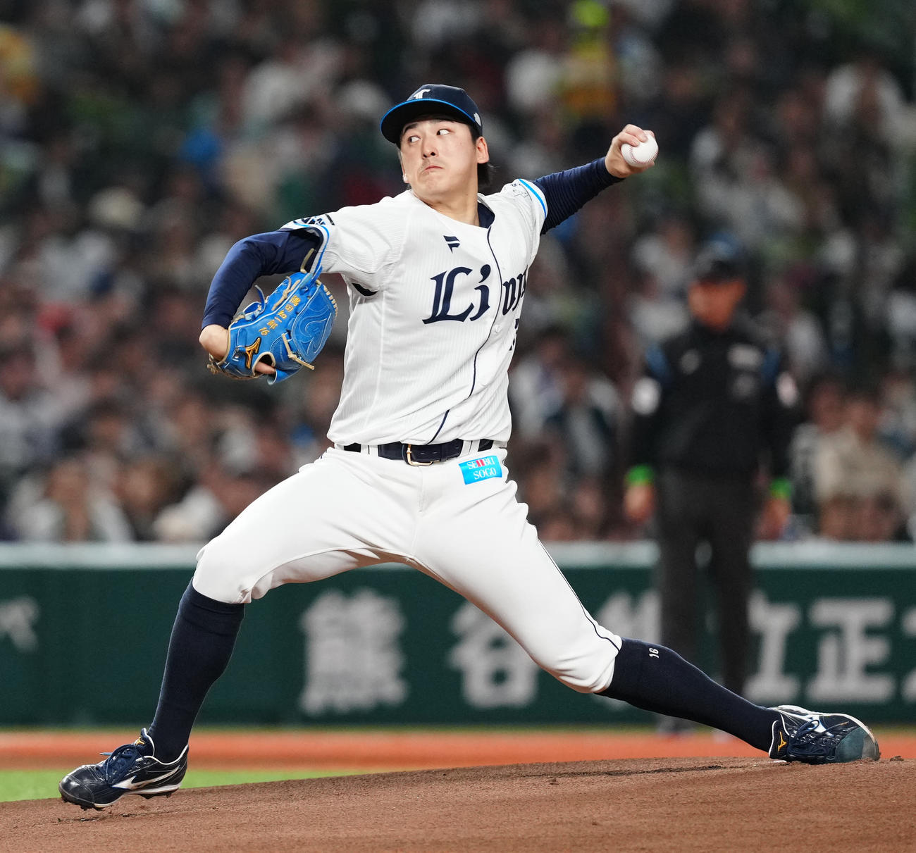 西武隅田知一郎（2025年6月3日撮影）