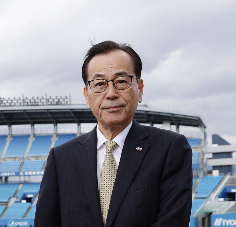 ヤクルト林田哲哉球団社長（2025年4月15日撮影）