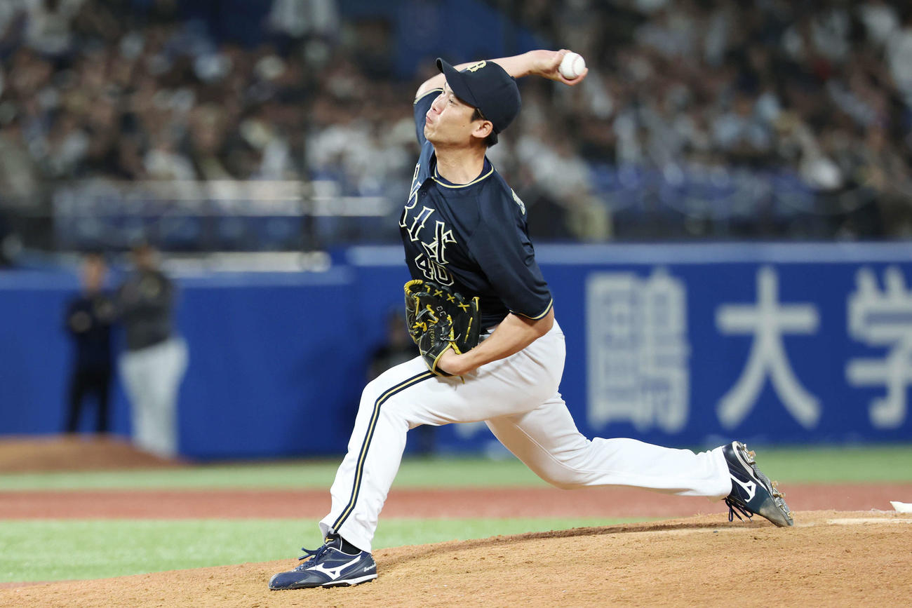 20日ヤクルト戦で勝利投手となった岩崎翔