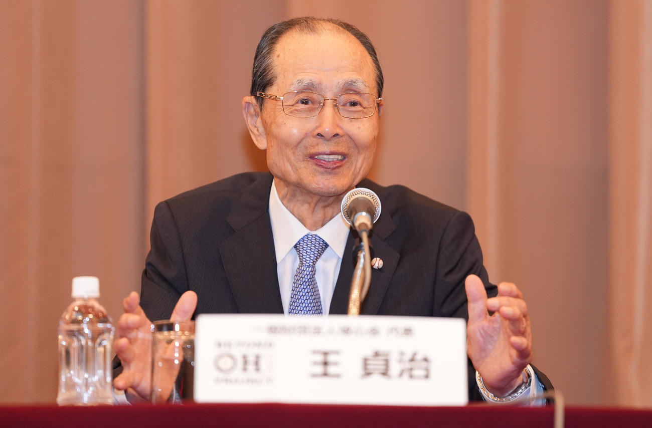 王貞治氏（25年6月撮影）