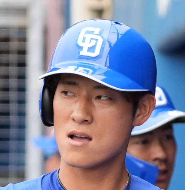 中日上林誠知（2025年2月撮影）