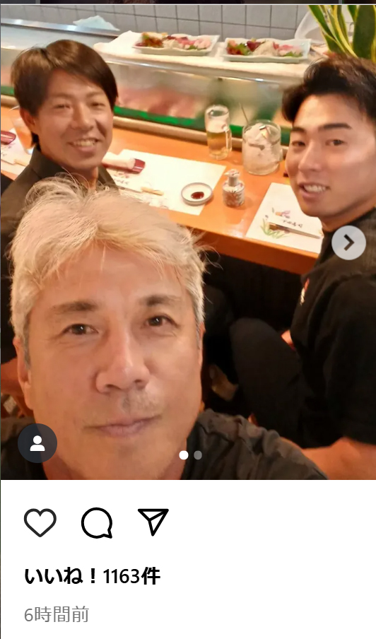 緒方耕一氏のインスタグラムから