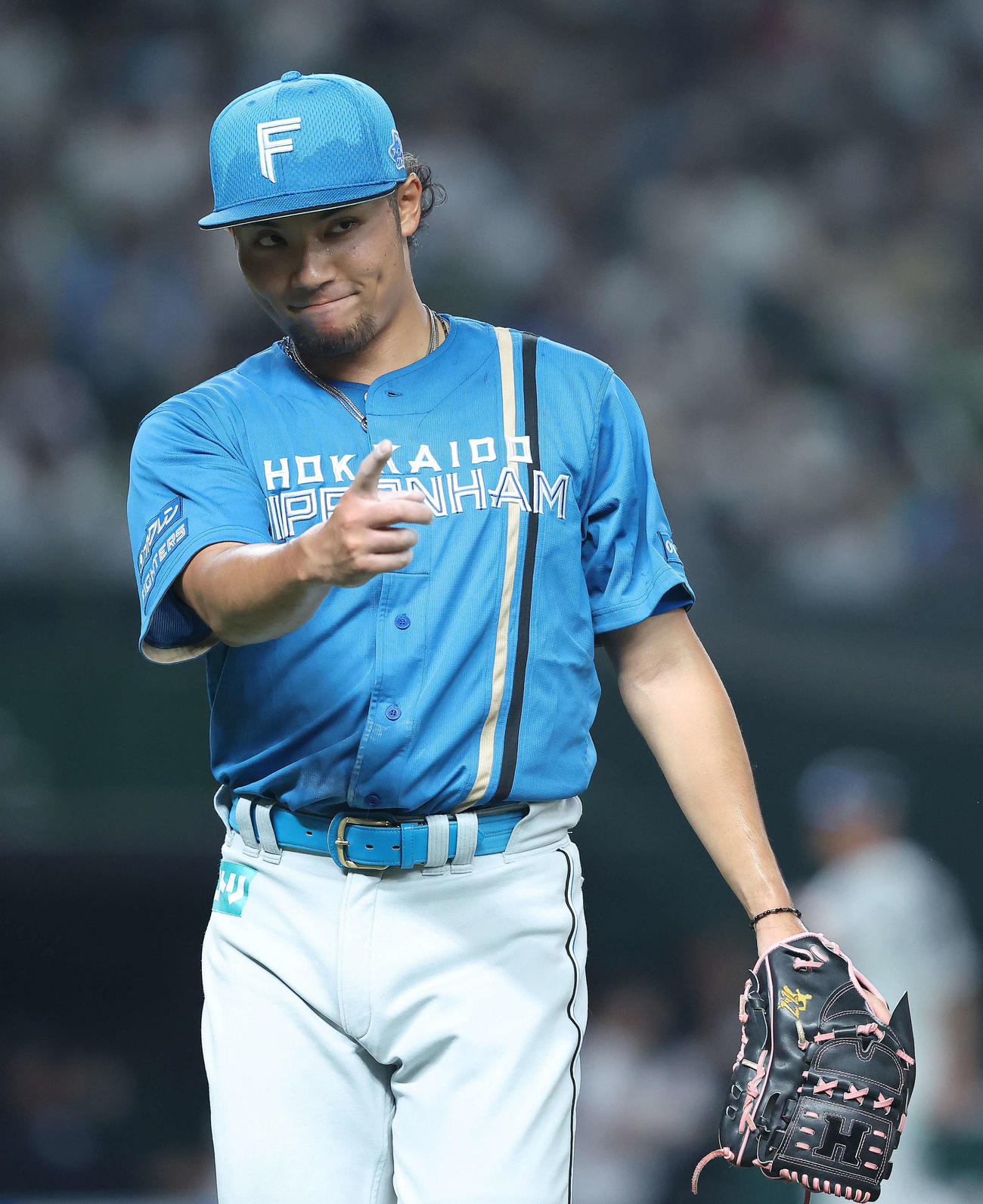 西武対日本ハム　5回裏を抑える伊藤（撮影・河田真司）