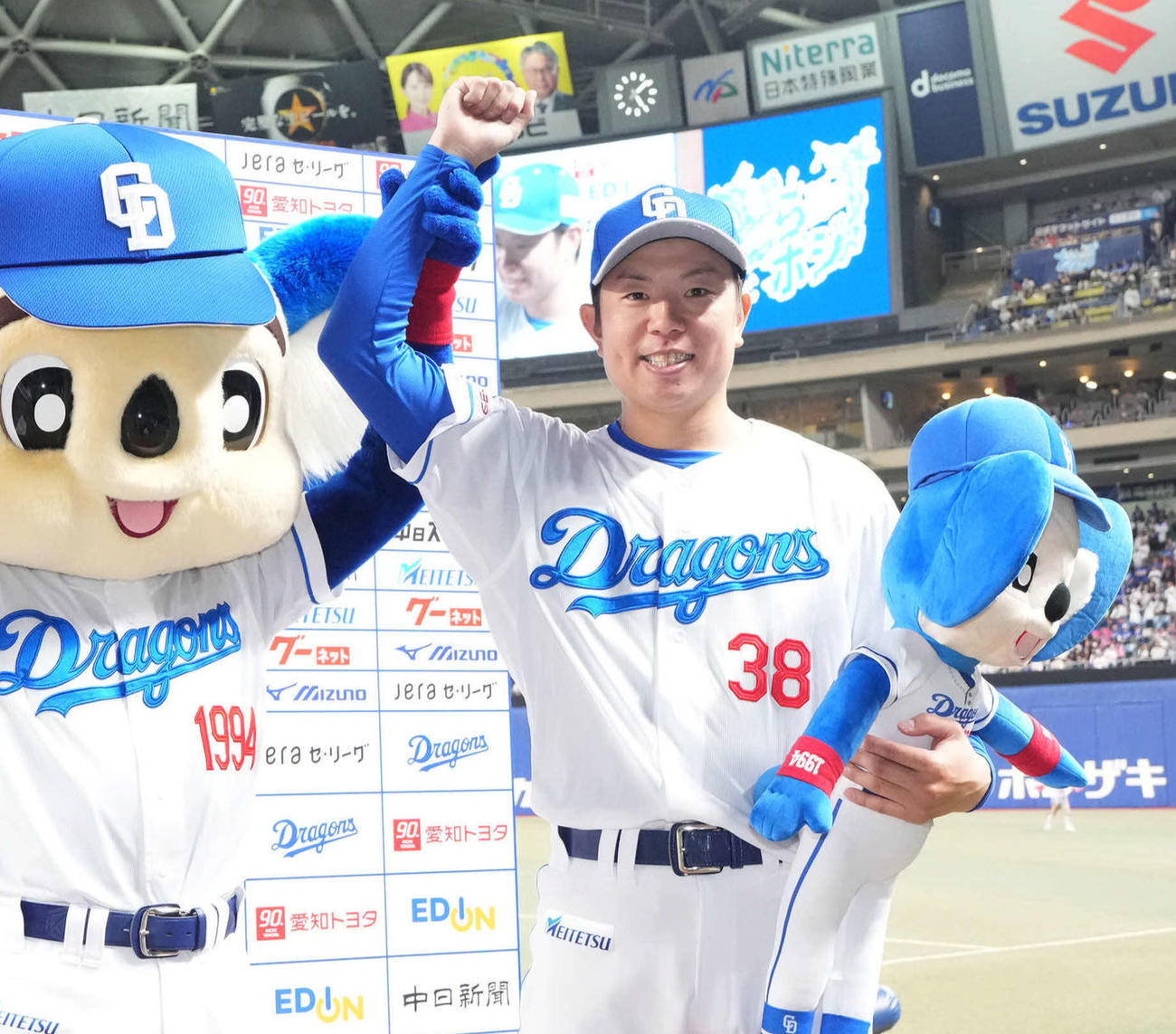 中日松葉貴大（2025年撮影）