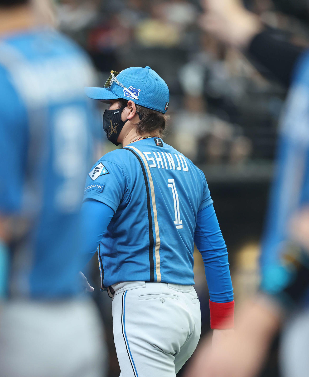 西武対日本ハム　西武に勝利し引き揚げる日本ハム新庄監督（撮影・河田真司）