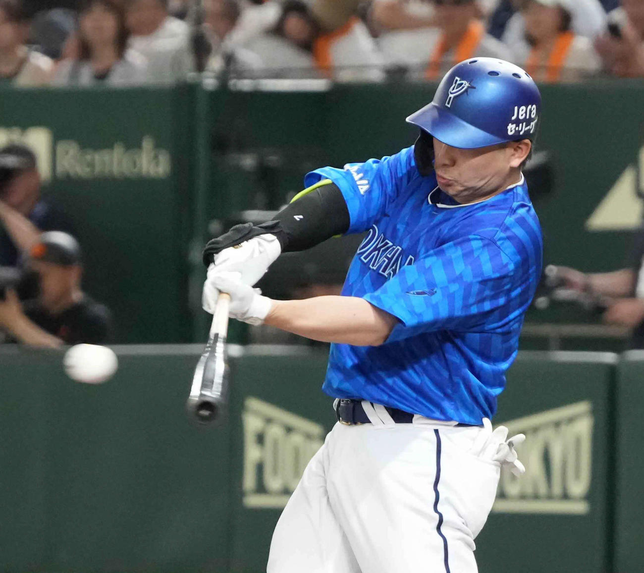 DeNA佐野恵太（2025年6月28日撮影）