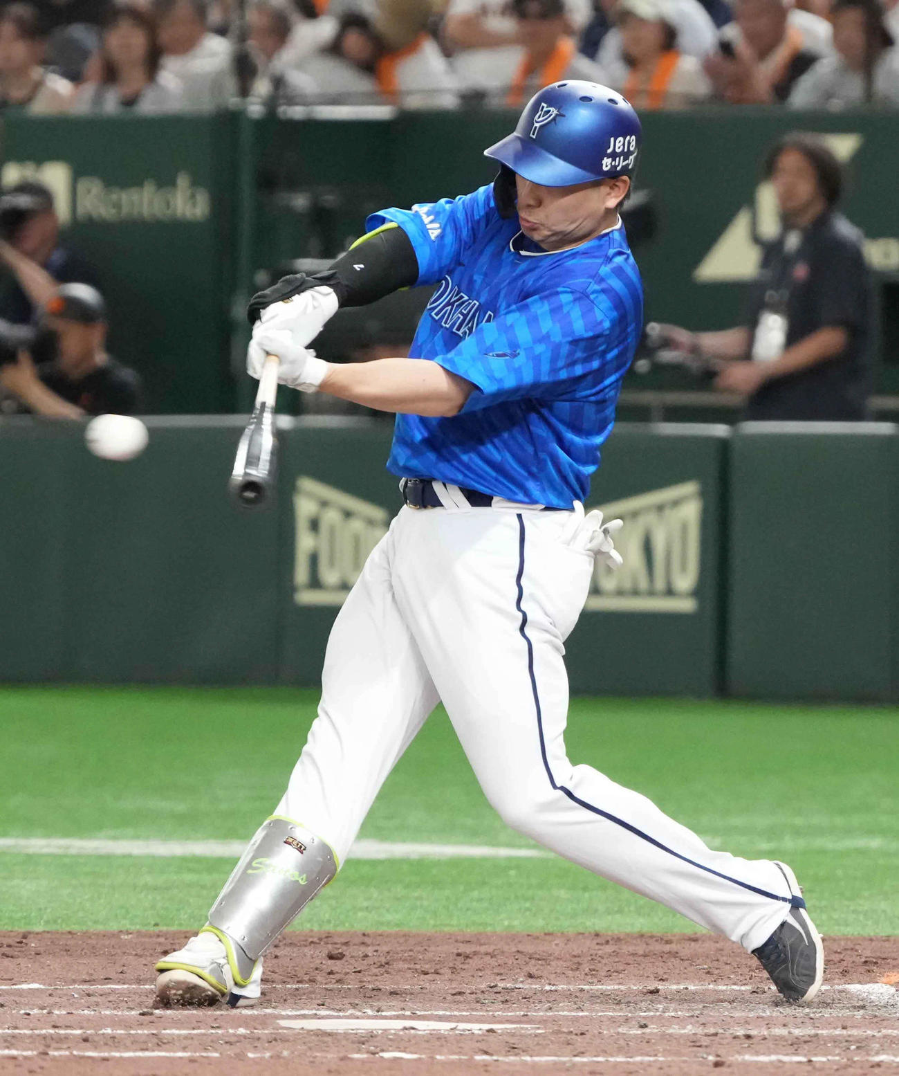 DeNA佐野恵太（2025年6月28日撮影）
