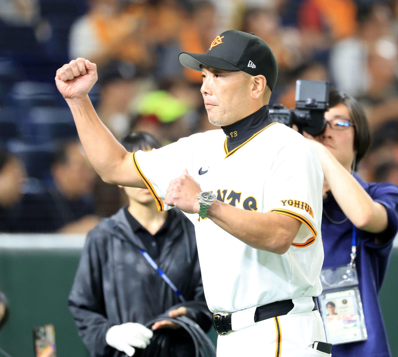 巨人阿部慎之助監督（25年6月撮影）