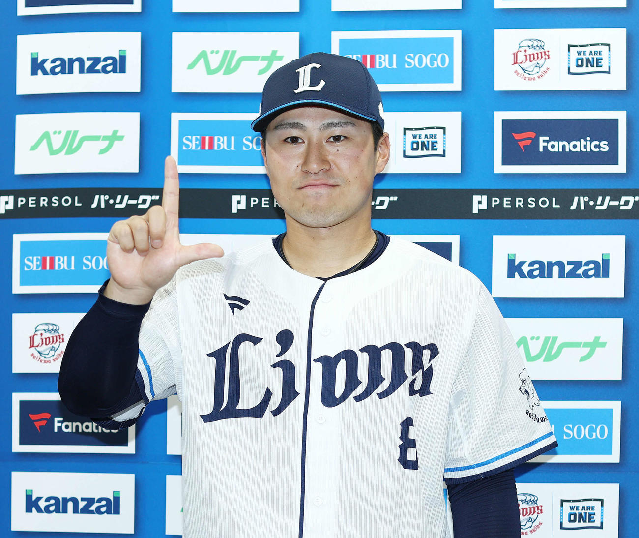 マイナビオールスターゲーム2025に選出された西武渡部聖（撮影・河田真司）