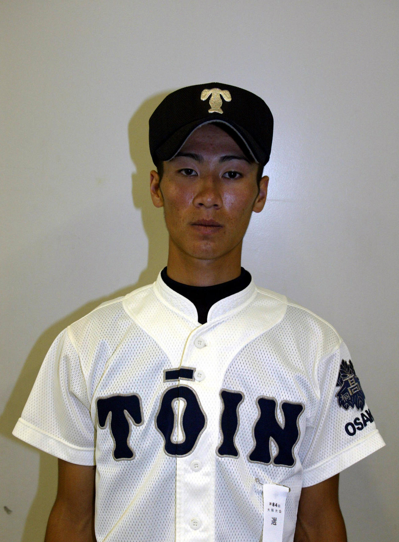 大阪桐蔭時代の西岡剛（2002年7月撮影）