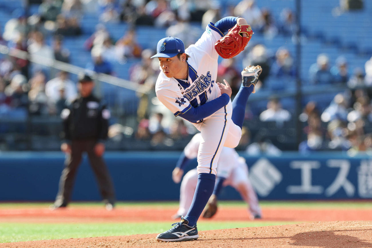 DeNA小園健太（2025年3月14日撮影）