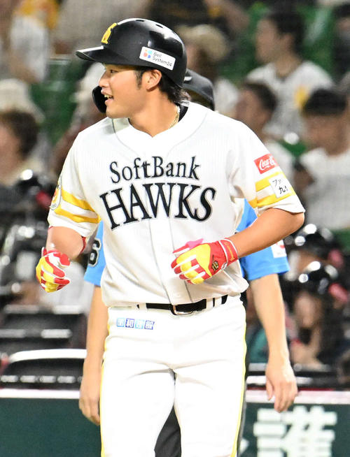ソフトバンク】山本恵大プロ初安打 ウエスタン首位打者が待望の「H