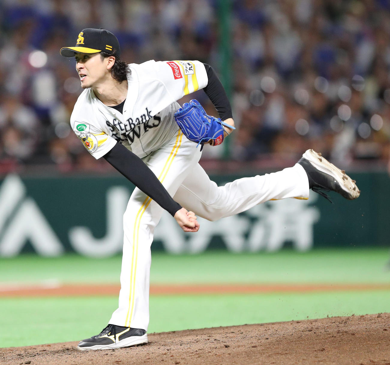 ソフトバンク上沢直之（2025年6月撮影）