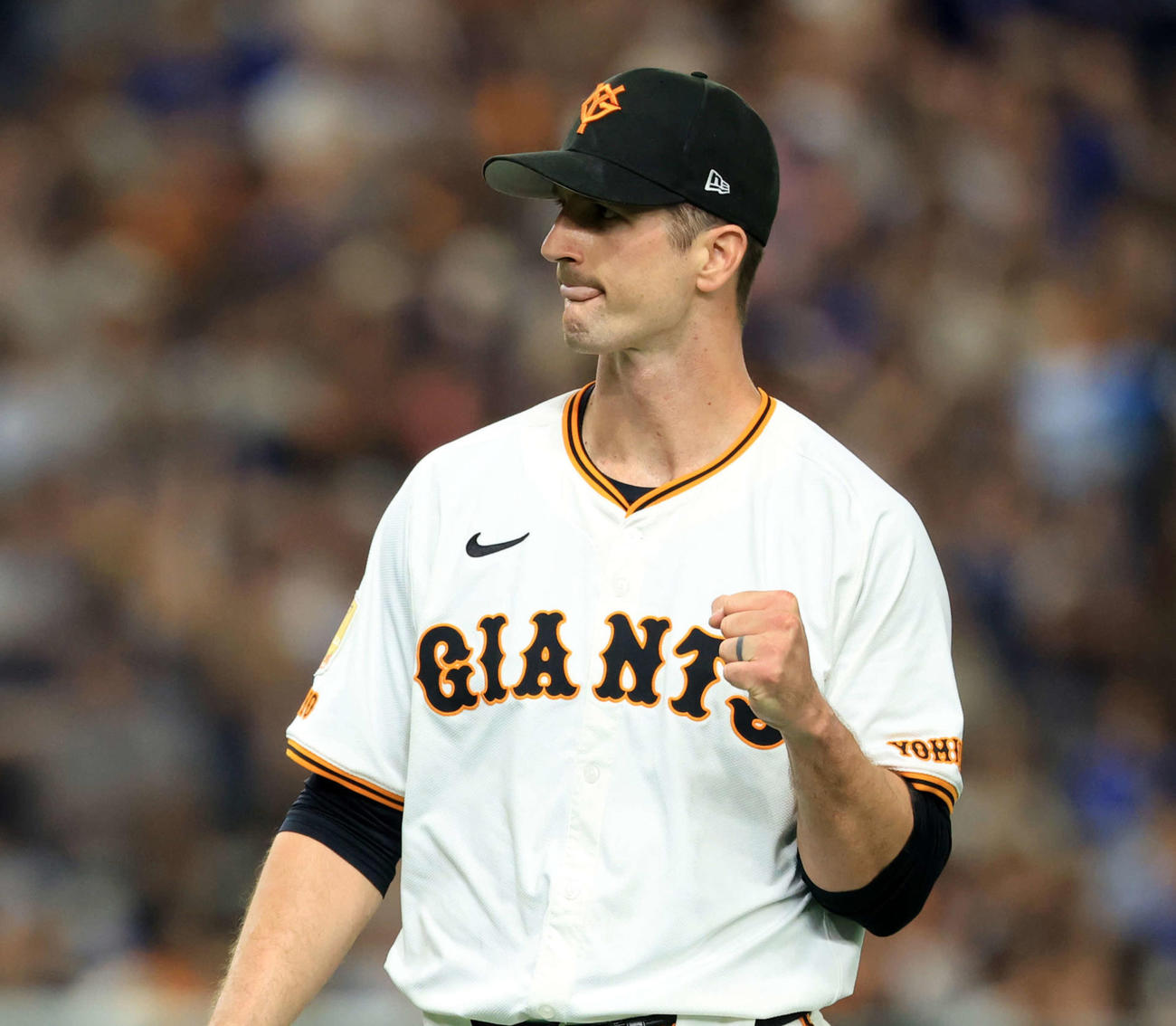 6月28日DeNA戦で勝利投手となり開幕5連勝のグリフィン
