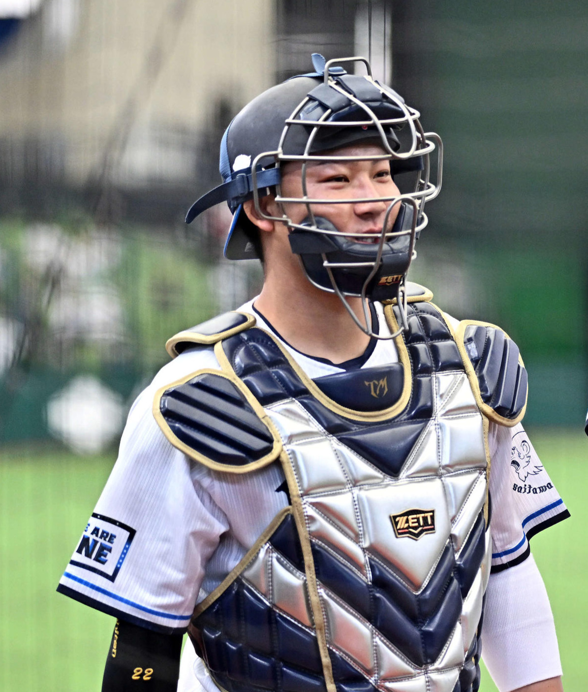 西武古賀悠斗（2025年3月23日撮影）
