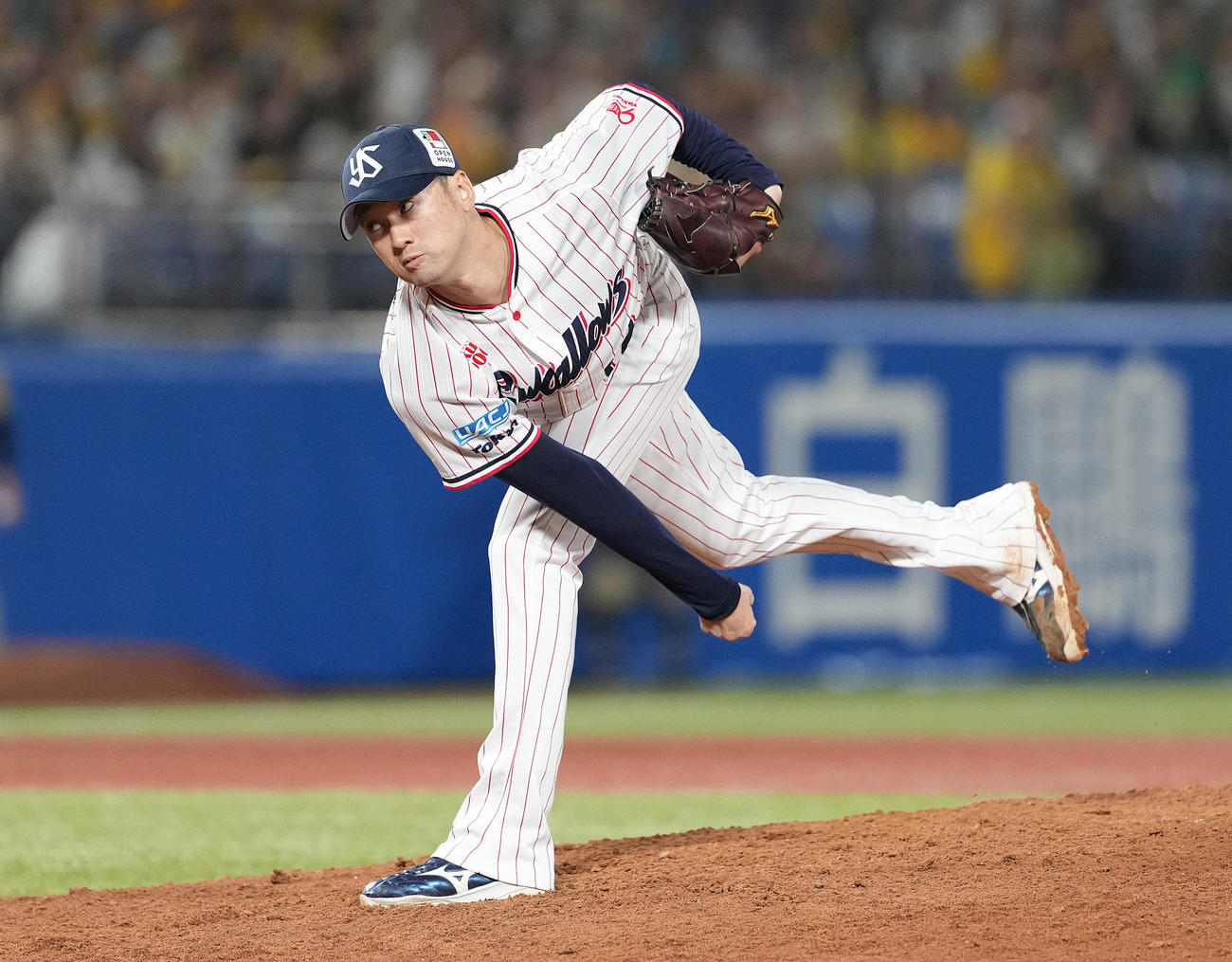 ヤクルト石山泰稚（2025年6月撮影）