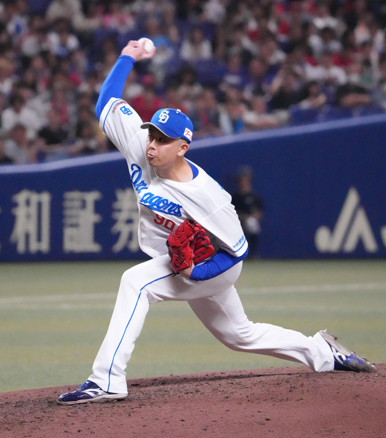 中日松山晋也（2025年6月27日撮影）