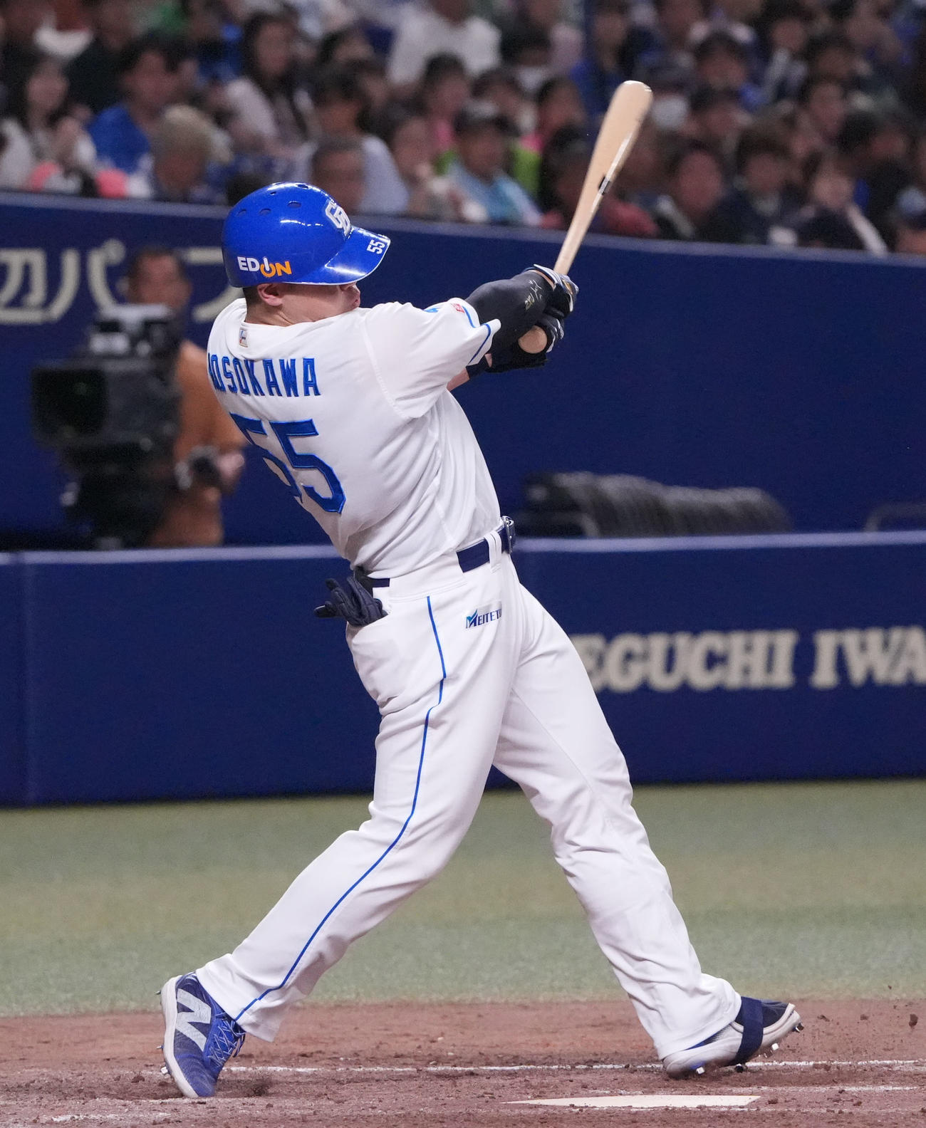 中日細川成也（2025年7月6日撮影）