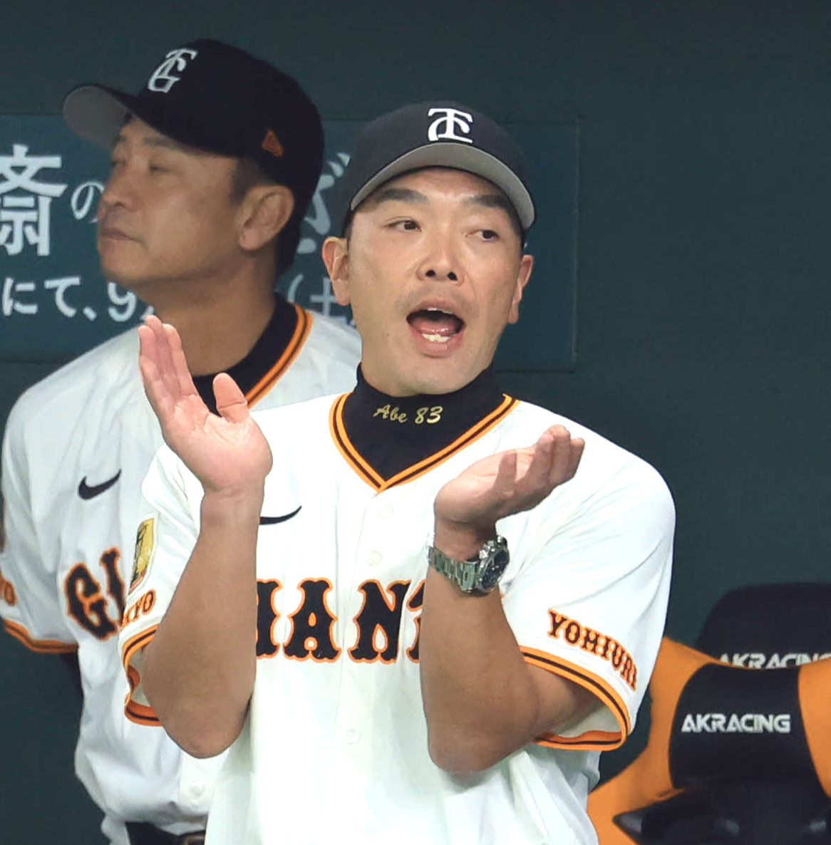 巨人阿部慎之助監督（2025年7月5日撮影）