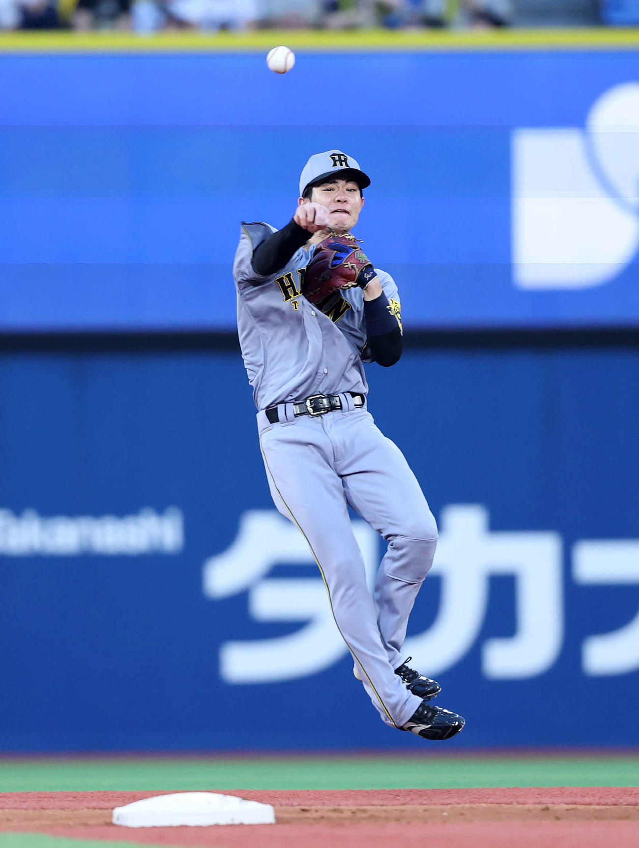 阪神中野拓夢（2025年7月5日撮影）