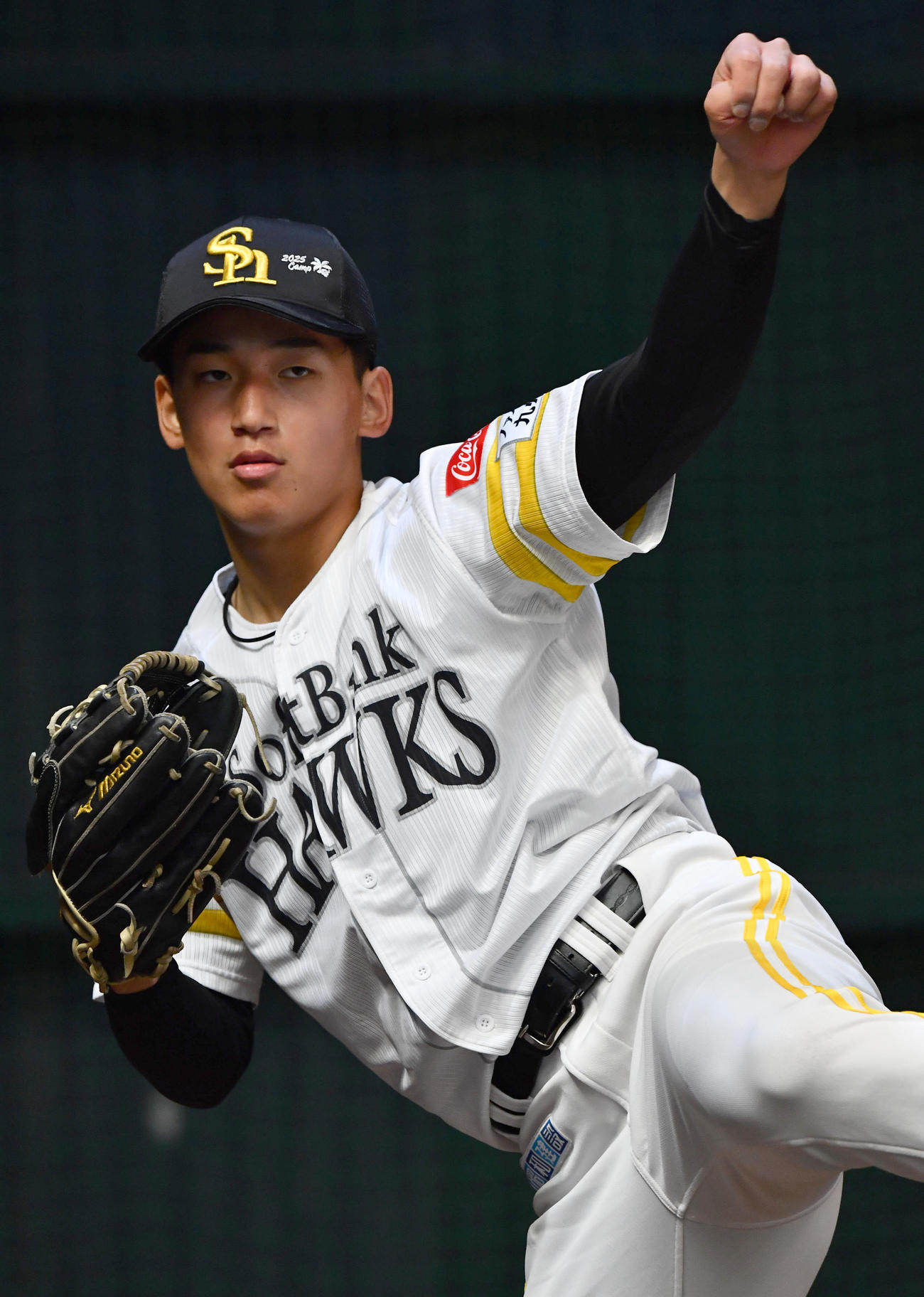 ソフトバンク前田悠伍（2025年2月撮影）