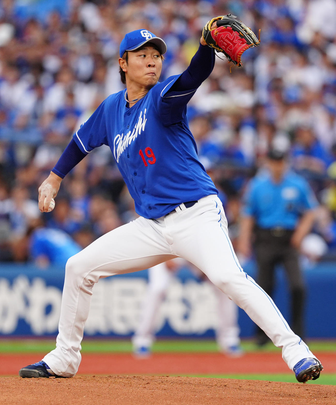 中日高橋宏斗（2025年7月撮影）