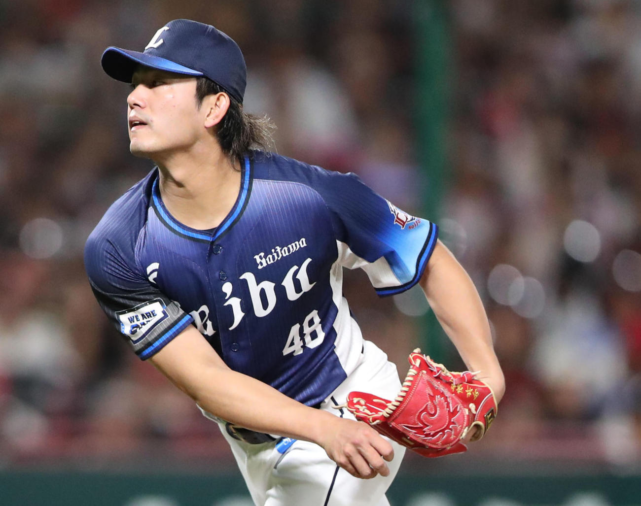 西武今井達也（2025年7月撮影）