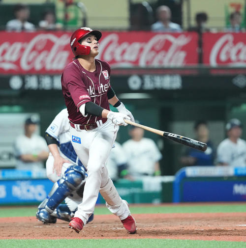 楽天】黒川史陽“威圧感”で今季1号「ノリさんに『3番なんだから