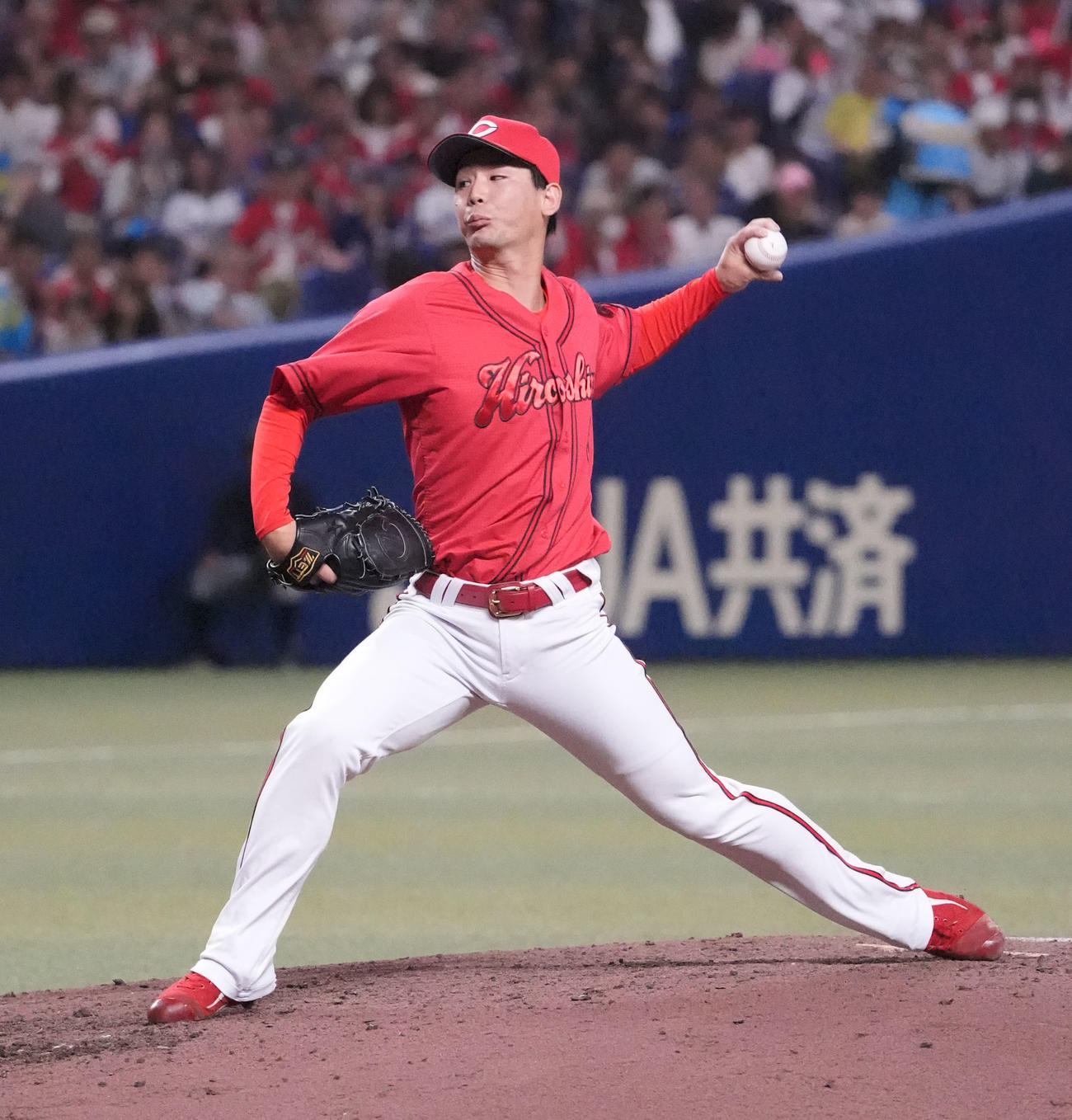 広島・森浦大輔（2025年6月28日撮影）
