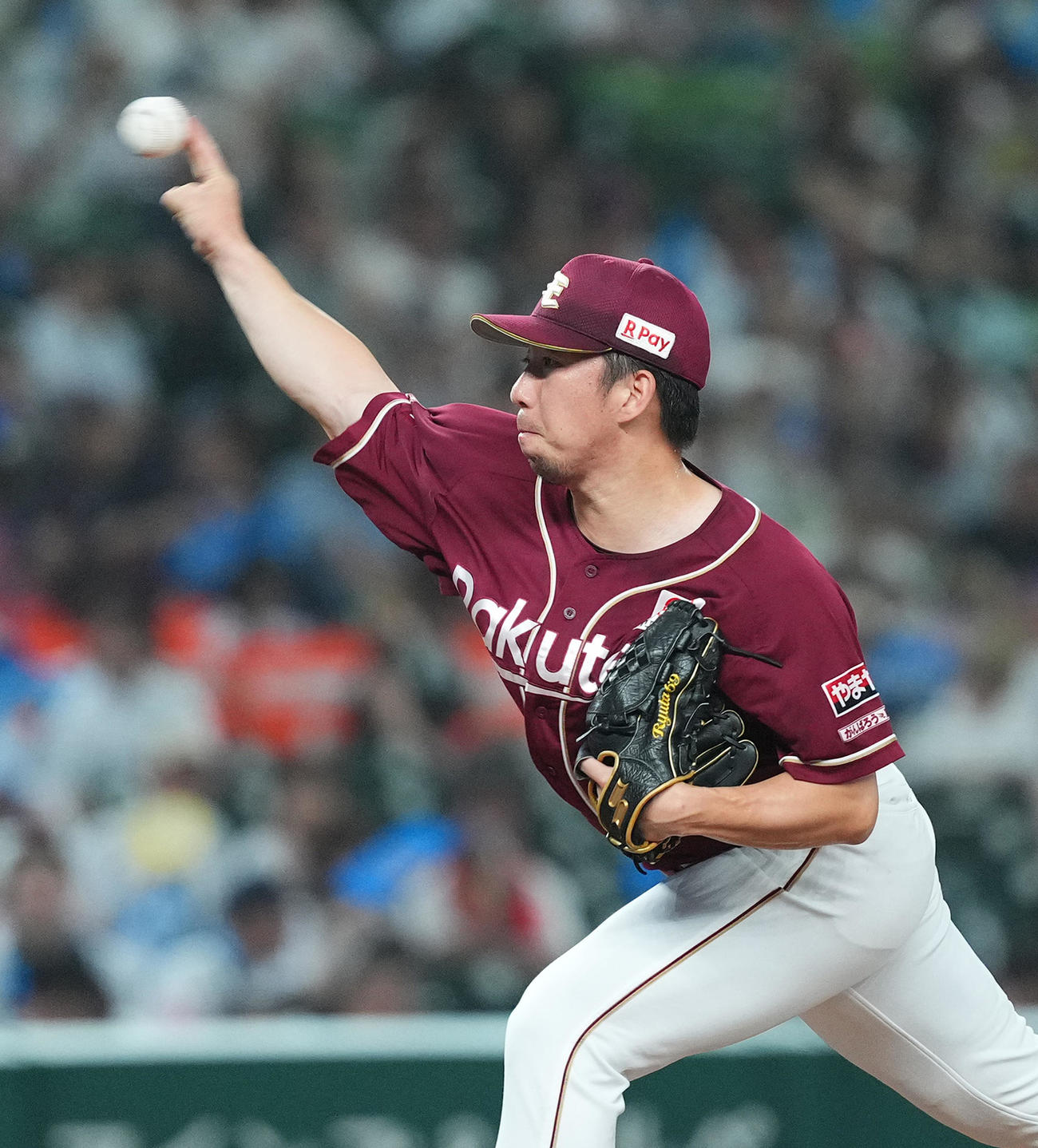 西武対楽天　楽天先発の今野（撮影・菅敏）