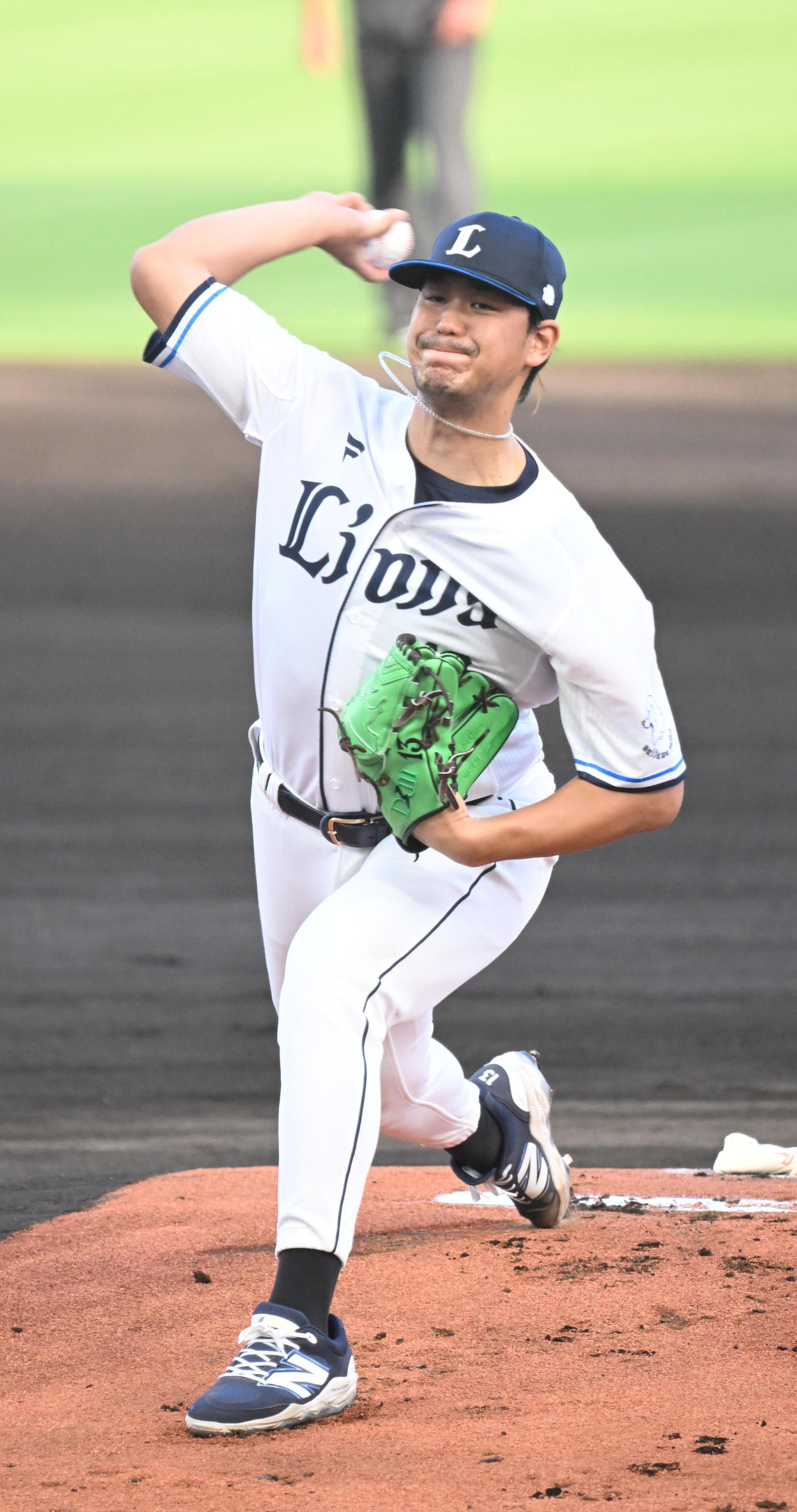 ７月２日のオリックス戦で先発した西武高橋