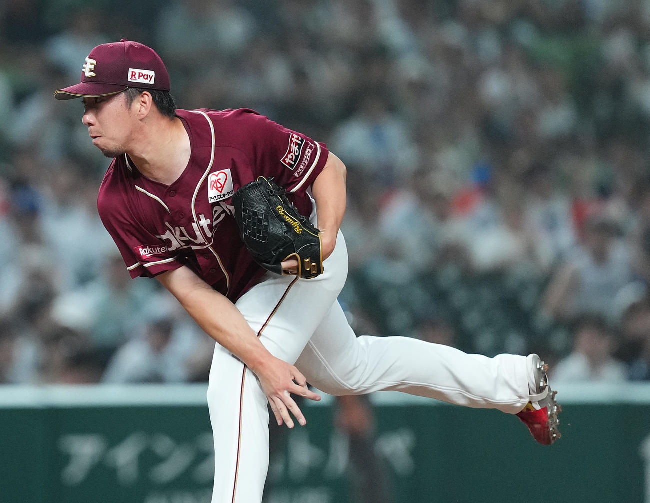 西武対楽天　楽天先発の今野（撮影・菅敏）