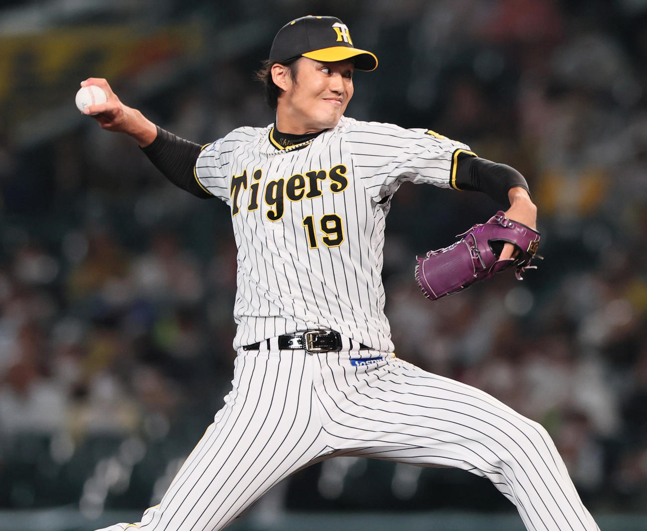 阪神時代の藤浪晋太郎（2022年6月撮影）