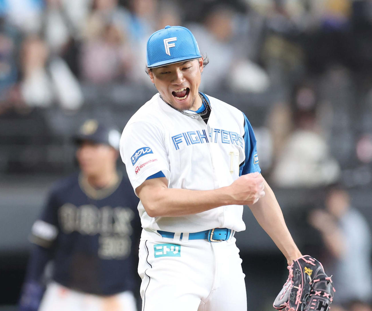 日本ハム伊藤大海（2025年撮影）