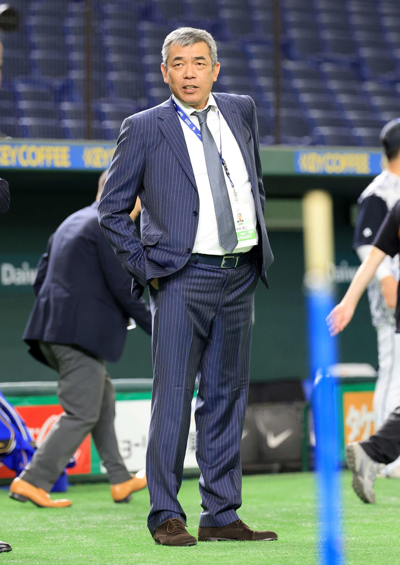 今中慎二氏（2025年4月16日撮影）