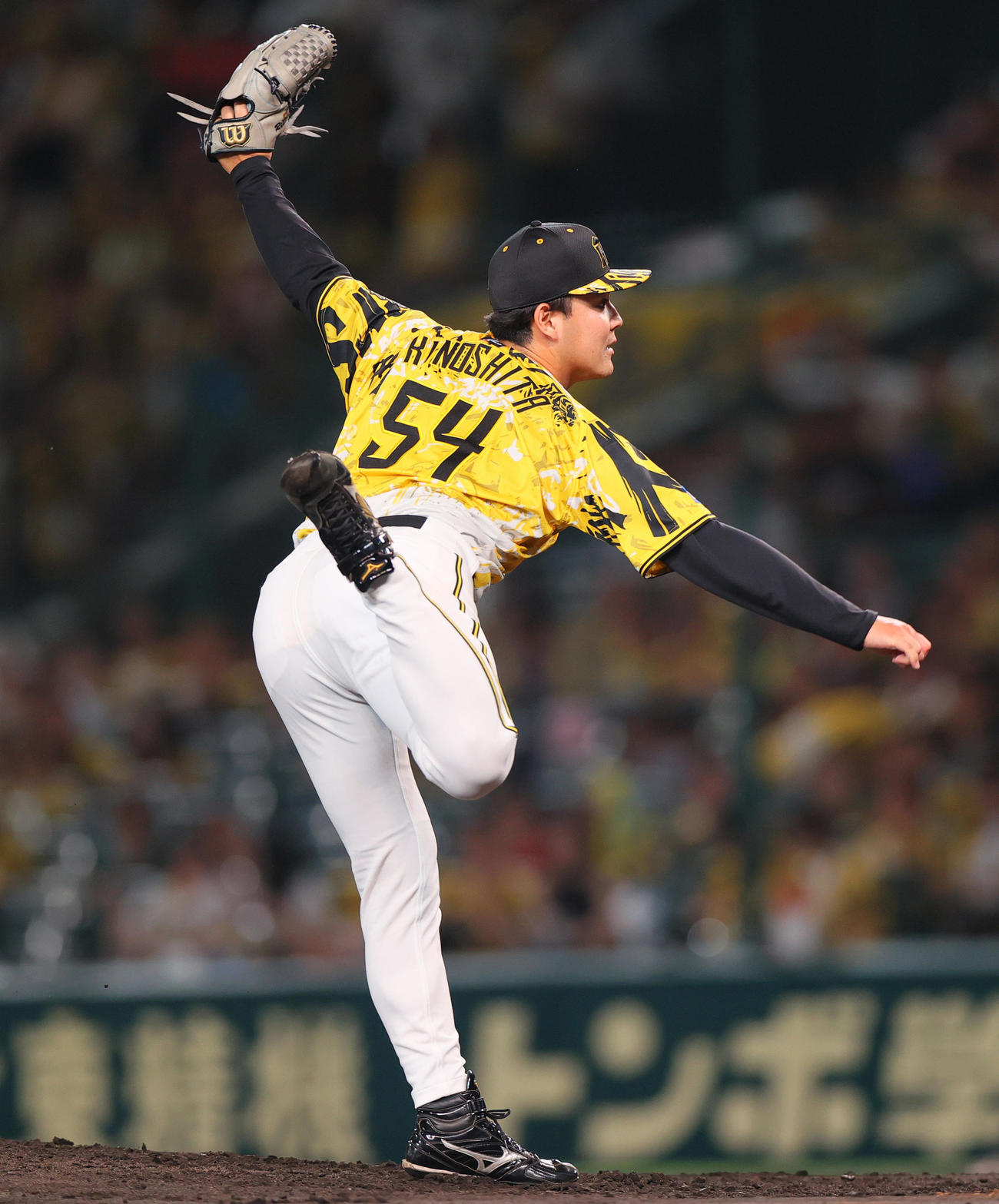 阪神対ヤクルト　5回表に登板する木下（撮影・上山淳一）