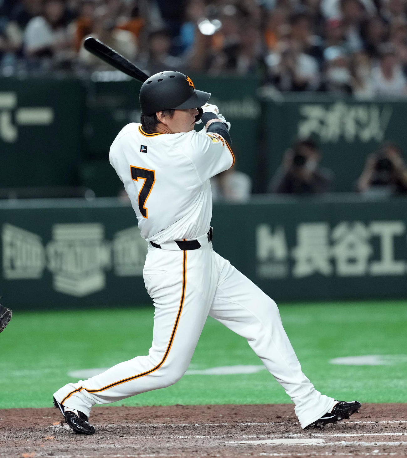 巨人長野久義（2025年3月28日撮影）