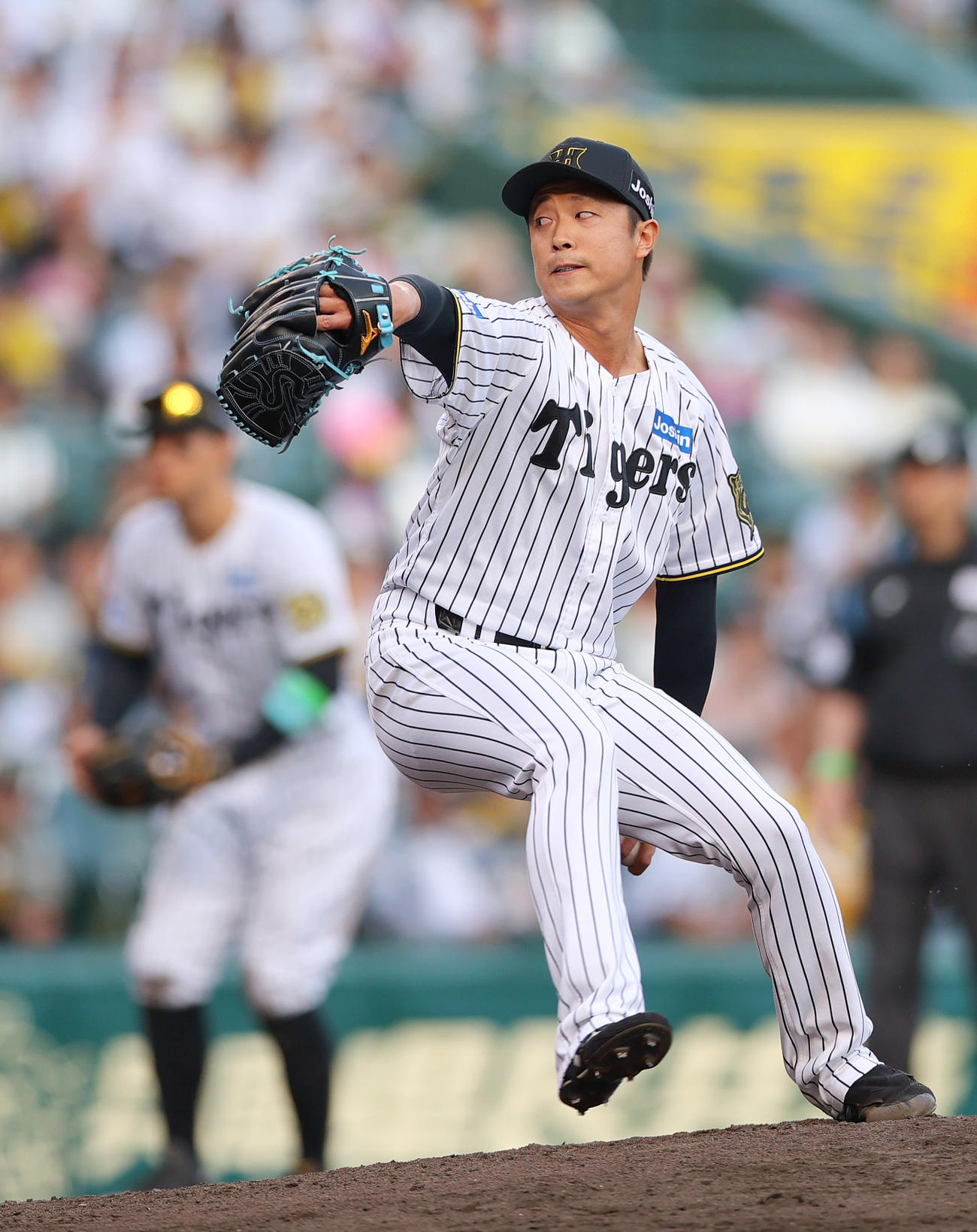 阪神島本浩也（2025年5月4日撮影）