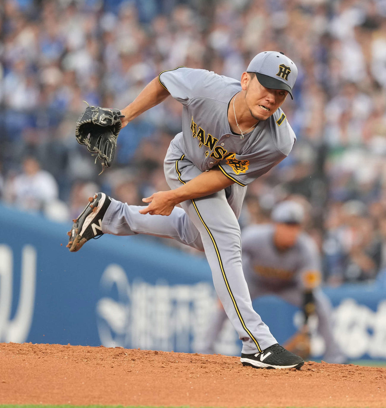 阪神伊藤将司（2025年7月6日撮影）