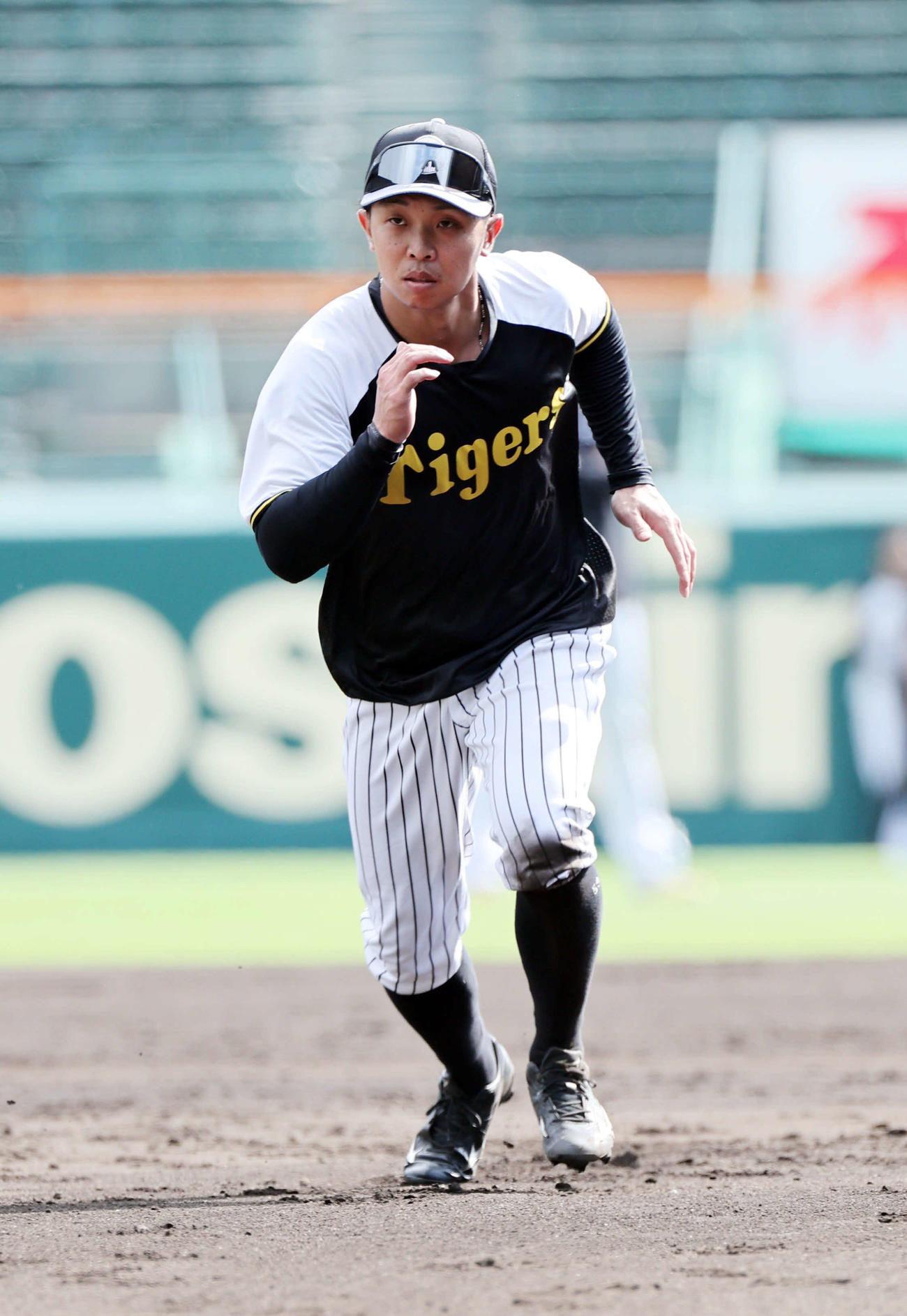 阪神島田海吏（2025年5月22日撮影）