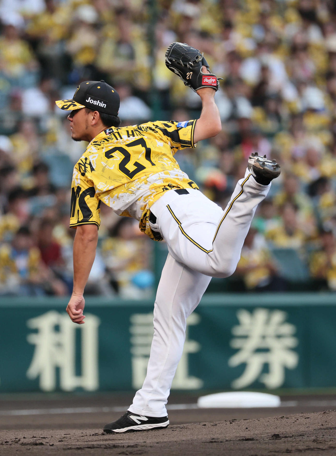 阪神対ヤクルト　阪神先発の伊藤将（撮影・宮崎幸一)