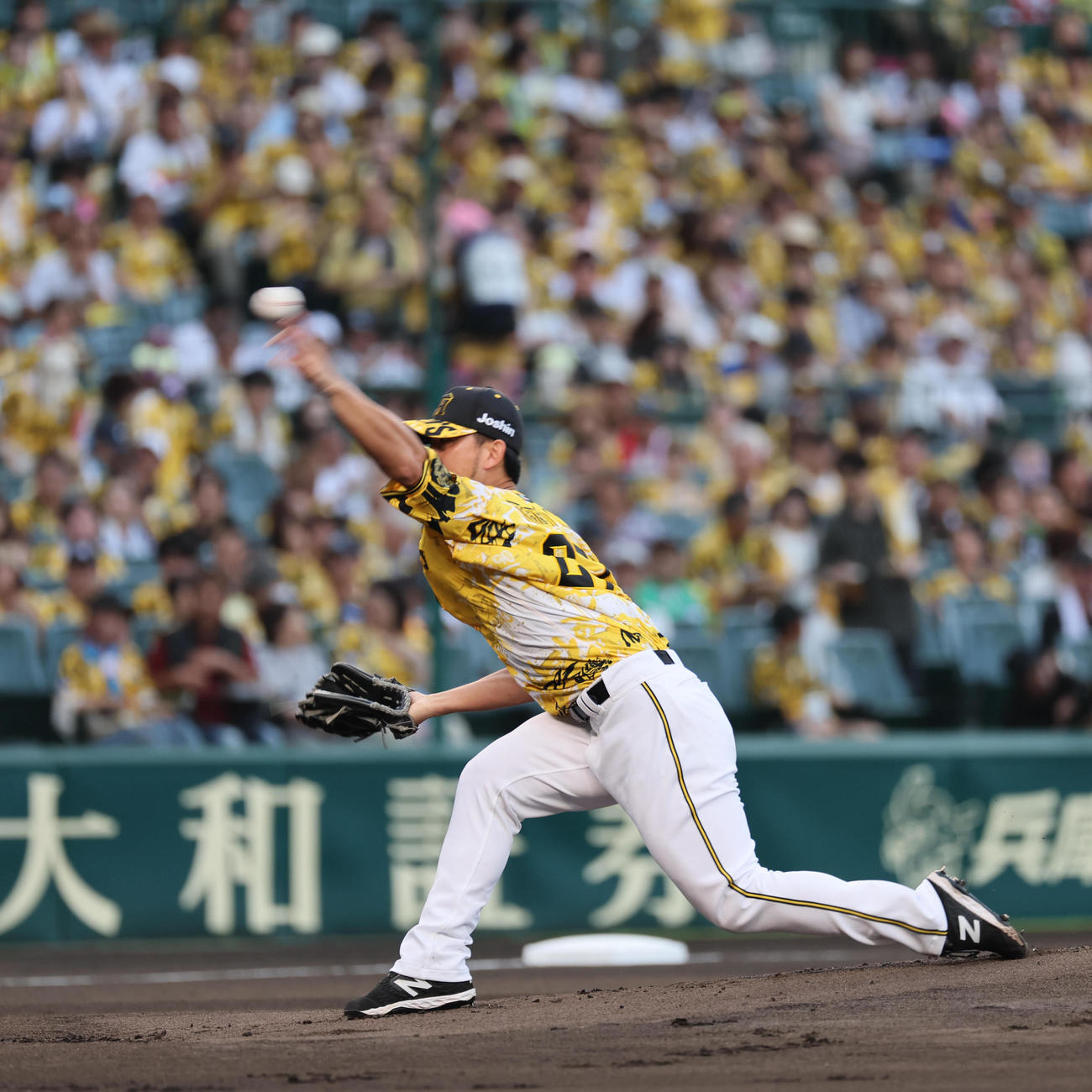 阪神対ヤクルト　阪神先発の伊藤将（撮影・宮崎幸一)