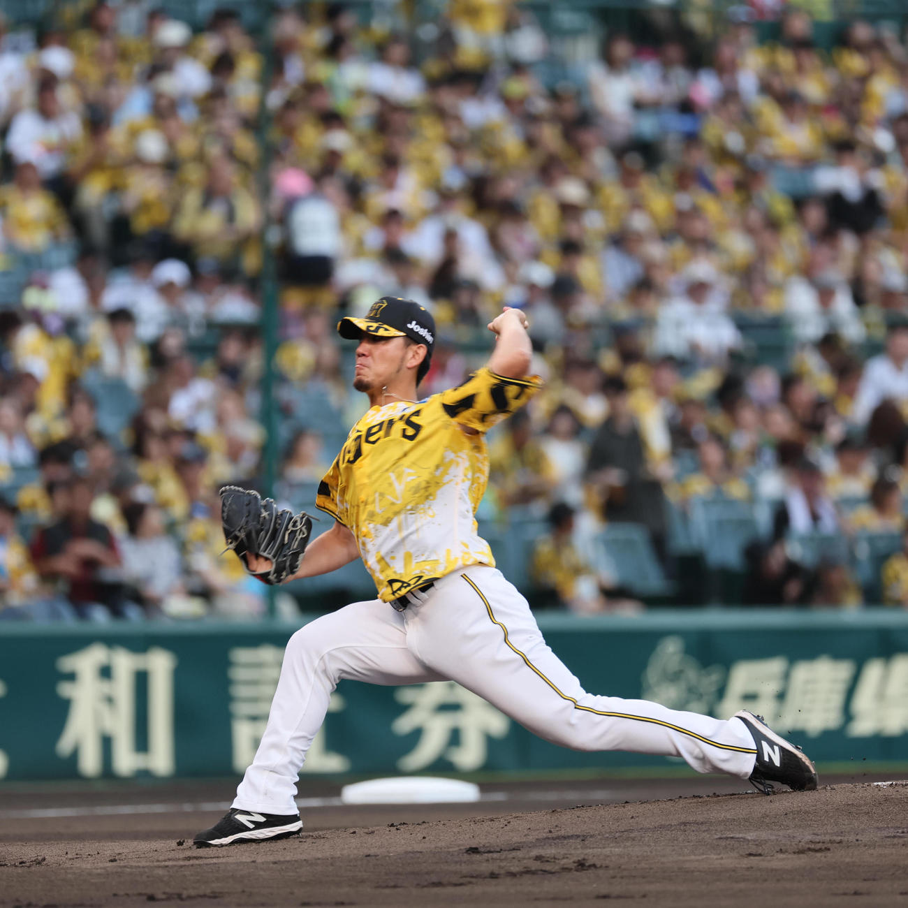 阪神対ヤクルト　阪神先発の伊藤将（撮影・宮崎幸一)