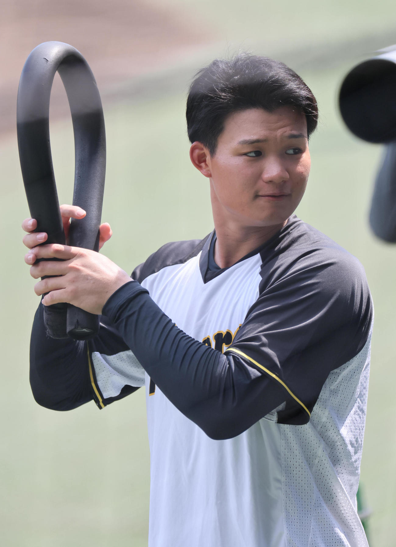 阪神森下翔太（2025年7月12日撮影)