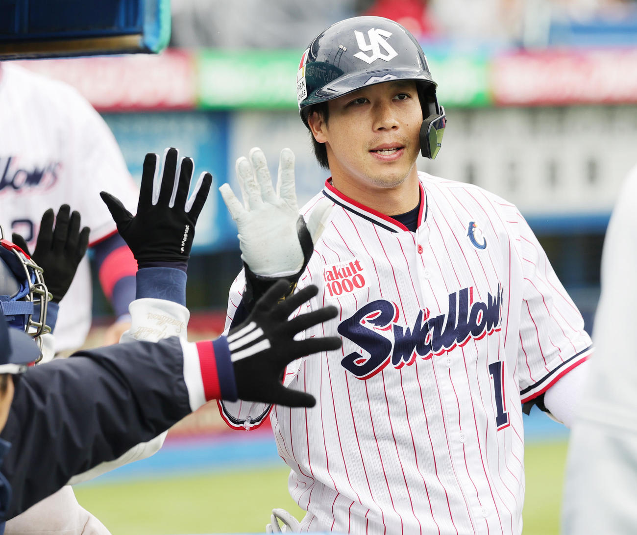 ヤクルト山田哲人（2025年4月撮影）