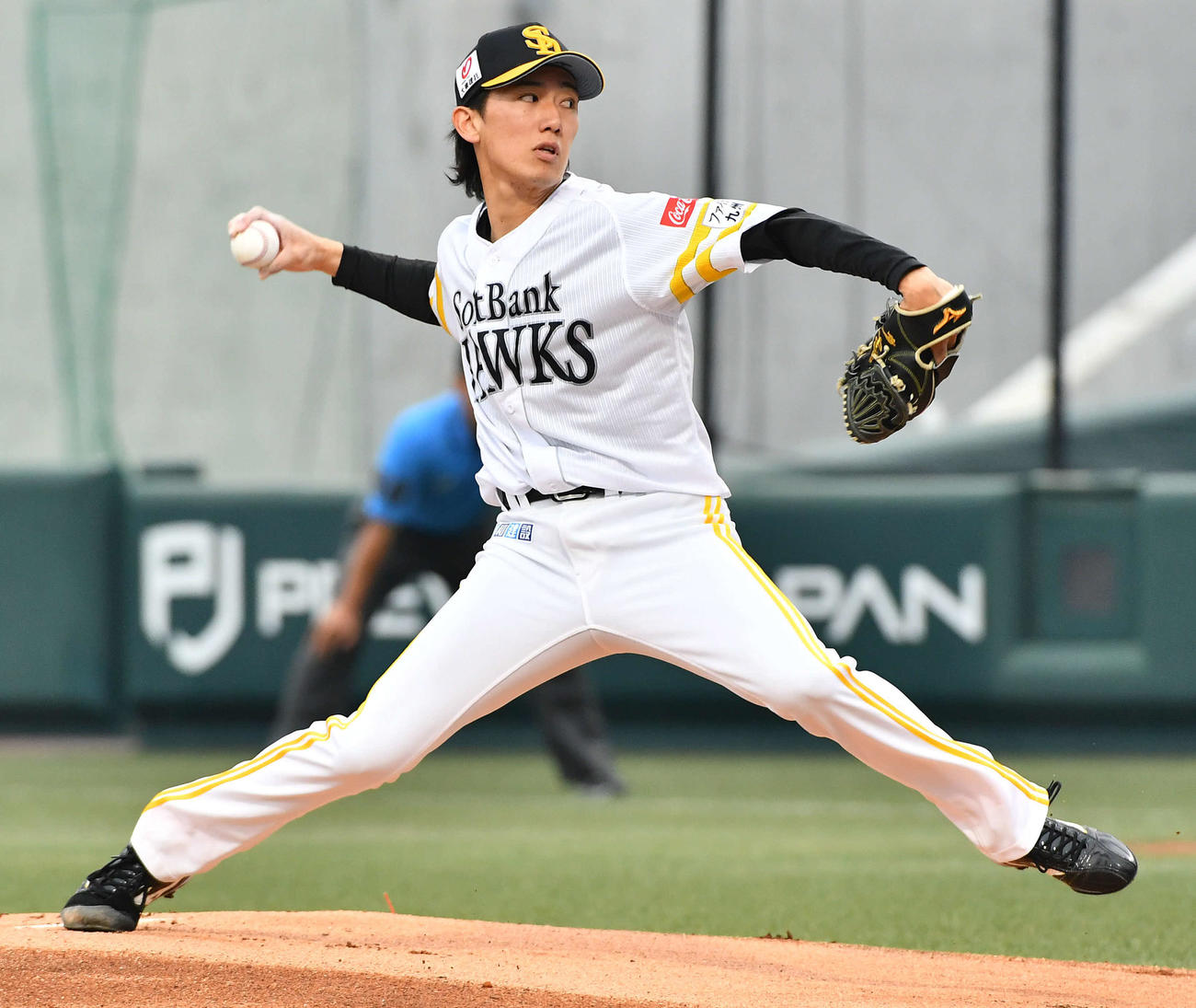 ソフトバンク大津亮介（2025年6月撮影）