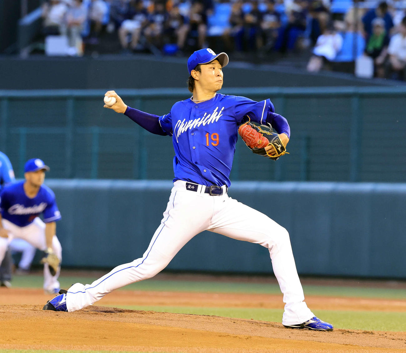 中日高橋宏斗（2025年7月9日撮影）